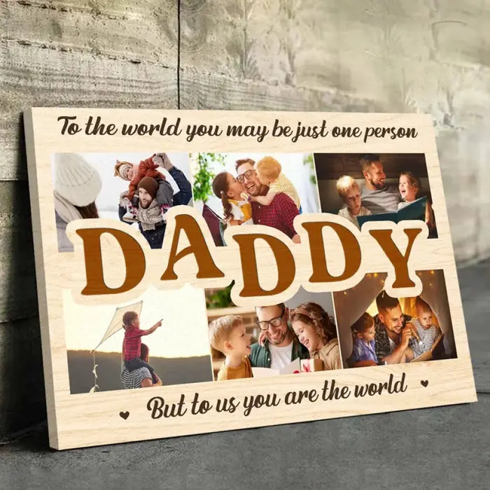 Custom-Made Photo I Love The Ways You Love Me - Father's Day, Gift For Dad