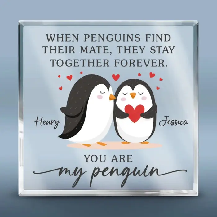 Bespoke I’ll Always Be Your Penguin - Gift For Husband Wife, Anniversary - Image 2