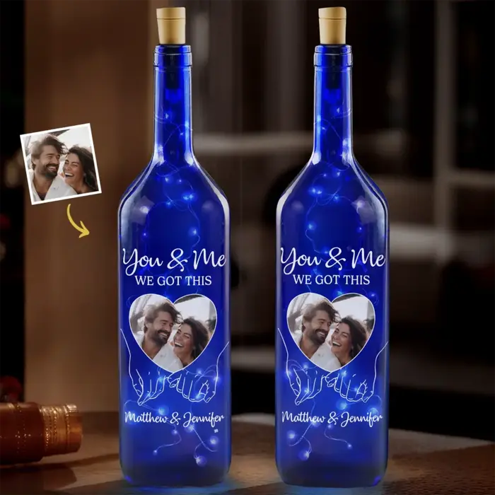 Custom-Made Photo You & Me That’s The Magic ~ Gift For Husband Wife, Anniversary