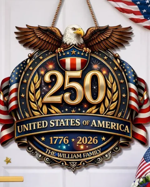 Tailored Wood Sign - American Pride Always