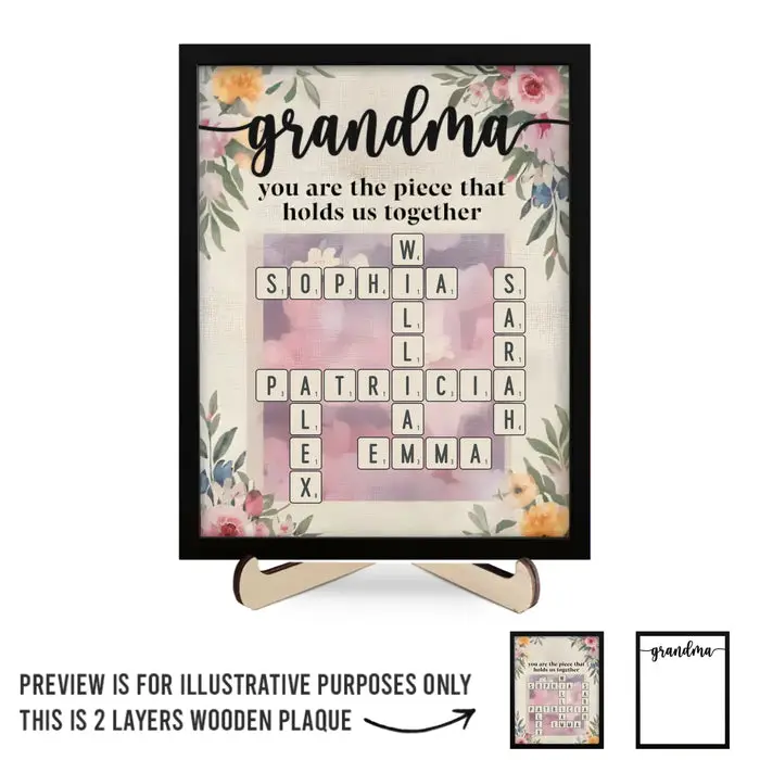Bespoke We Are Born Of Love, Love Is Our Grandma - Mother's Day, Gift For Mom, Grandma - Image 2