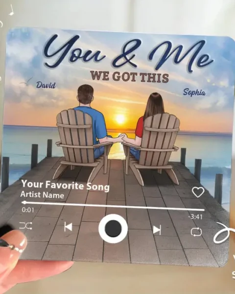 Bespoke Music Fridge Magnet That Can Play SongsLoving You On Repeat