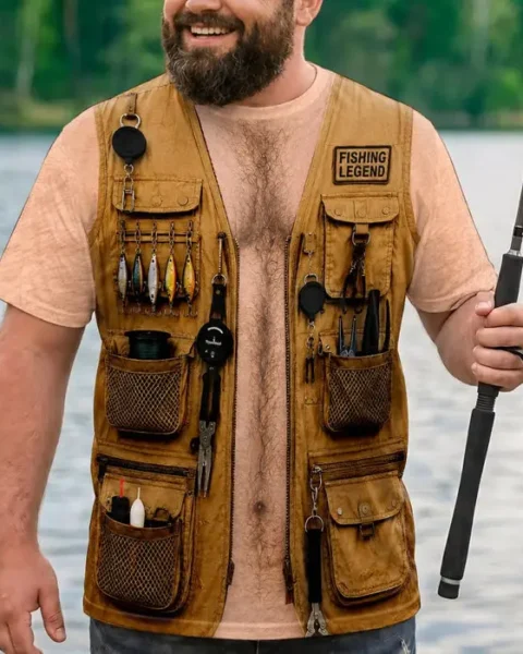 Custom-Made Amusing T-shirt ~ No Fish Can Resist This Look