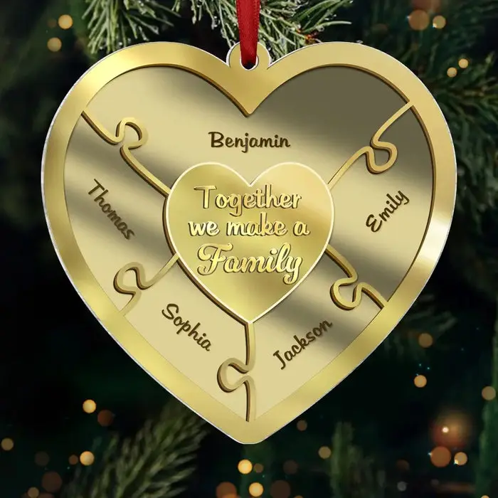 Tailored Family Is The Heartbeat Of The Home - Christmas Gift For Family Members