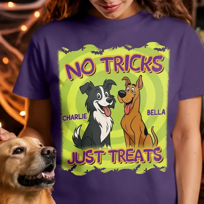 Bespoke Unisex T-shirt, Premium T-shirt, Hoodie ~ Creep It Real With My Pups