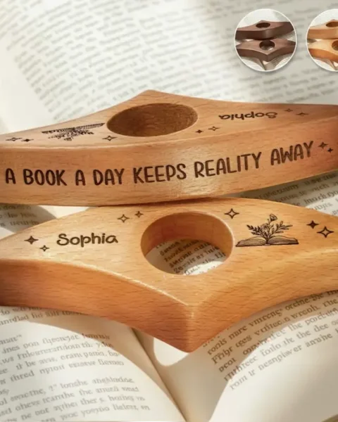Bespoke Book Page Holder - Pages Hold My Heart