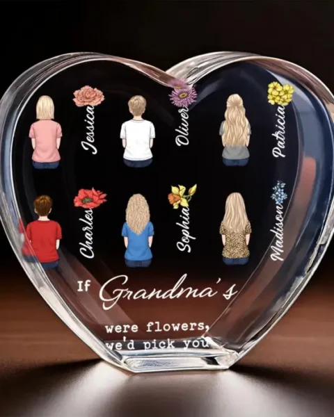 Made-to-Order Grandma's Garden Grows Here - Mother's Day, Gift For Mom, Grandma