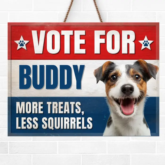Custom-Made Photo Vote For Your Pets - Gift For Pet Owners, Pet Lovers - Image 2