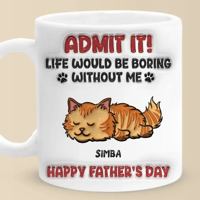 Tailored Forever Grateful To Call You Mine | Father's Day, Gift For Dad, Pet Owners, Pet Lovers - Image 2