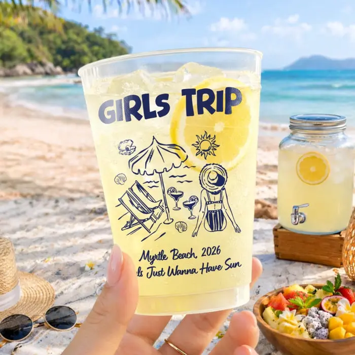 Made-to-Order Party Cups | Good Times And Tan Lines - Image 2