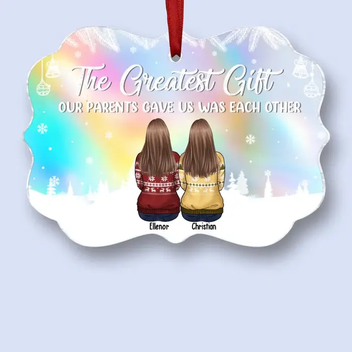 Bespoke The Family Is The Key Of Christmas ~ Christmas Gift For Family Members - Image 2