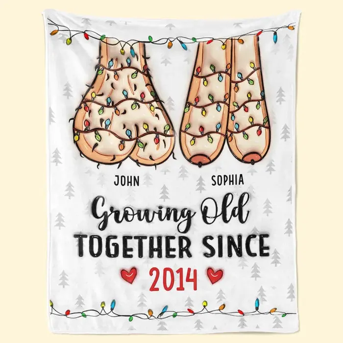 Custom-Made I Want To Spend The Rest Of My Life With You, Growing Old Together - Christmas Gift For Husband Wife, Anniversary