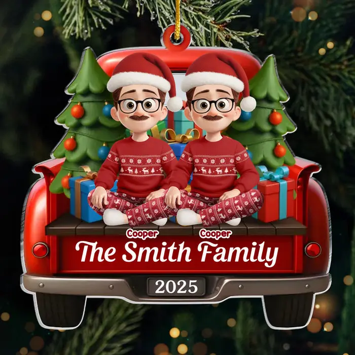 Bespoke Acrylic Ornament | All Roads Lead To Family - Image 2