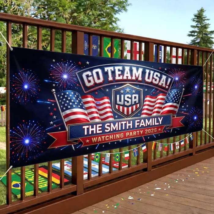 Bespoke USA 2026 Outdoor BannerChasing The Ultimate Goal - Image 2