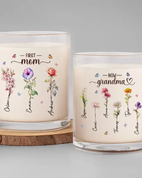 Tailored Grandma's Love Brings Blossoms To LifeGift For Mom, Grandma