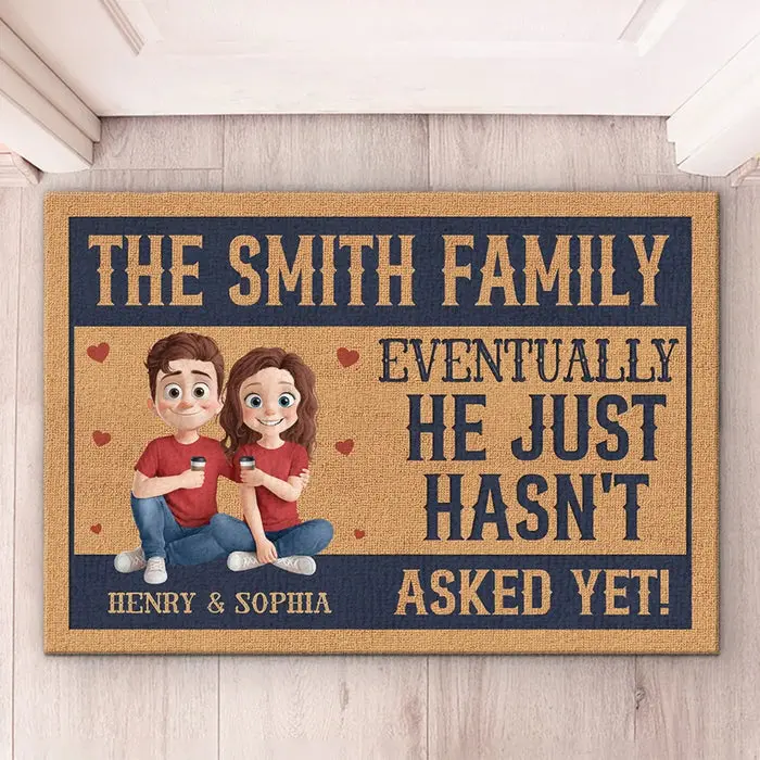 Made-to-Order Love Is All AroundHouse Warming Gift For Husband Wife, Anniversary