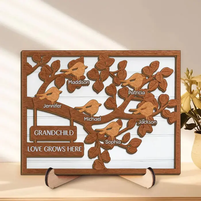 Custom-Made Love Knows No BoundsGift For Mom, Grandma