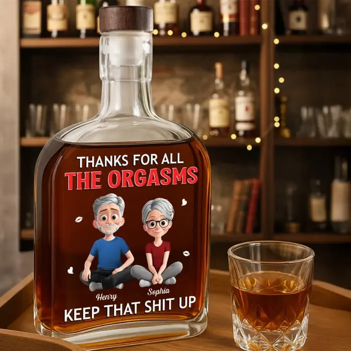 Personalized Whiskey Bottle ~ You’re My Daily Dose Of Happiness