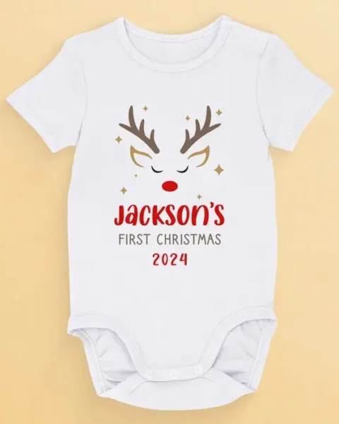 Personalized Christmas Is So Much Brighter With A Little One Around ~ Christmas Gift For Baby Kids, Newborn Baby