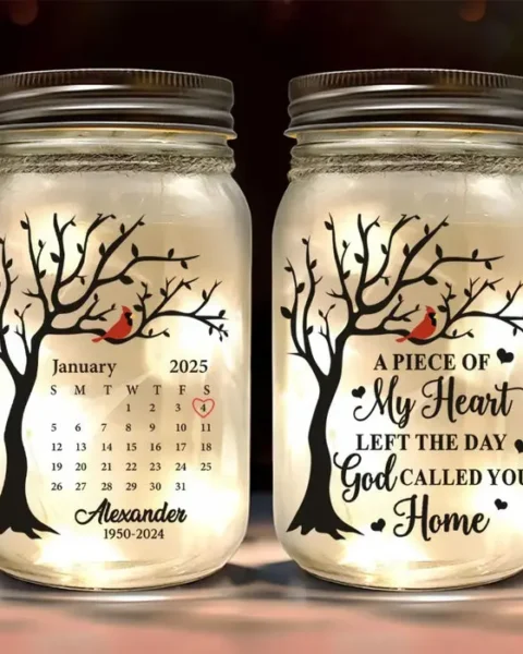 Custom-Made A Little Light To Guide You Through The Tough Days | Sympathy Gift For Family Members