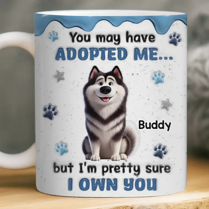 Tailored Mug ~ My Therapist Has A Fur Coat - Image 2