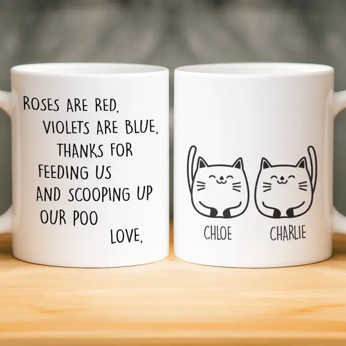Made-to-Order MugMy Cats Own Me