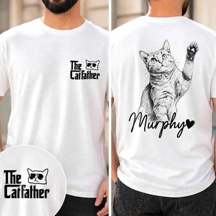 Tailored Photo Unisex T-shirt | Home Is Where My Pets Are - Image 2