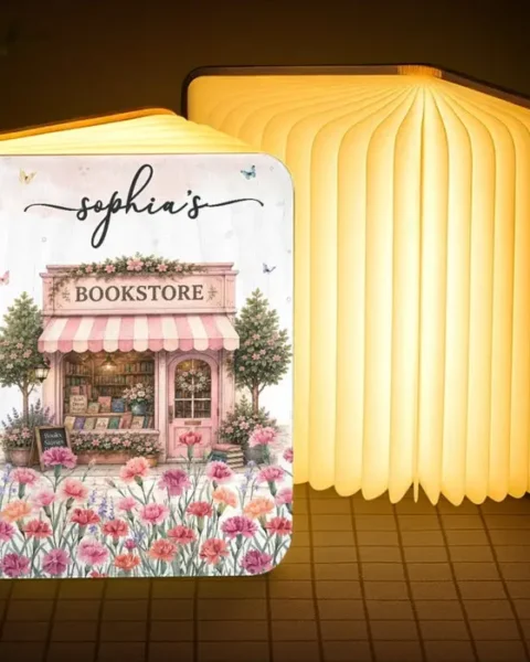 Tailored Foldable LED Magic Book Lamp - Reading Is My Happy Place