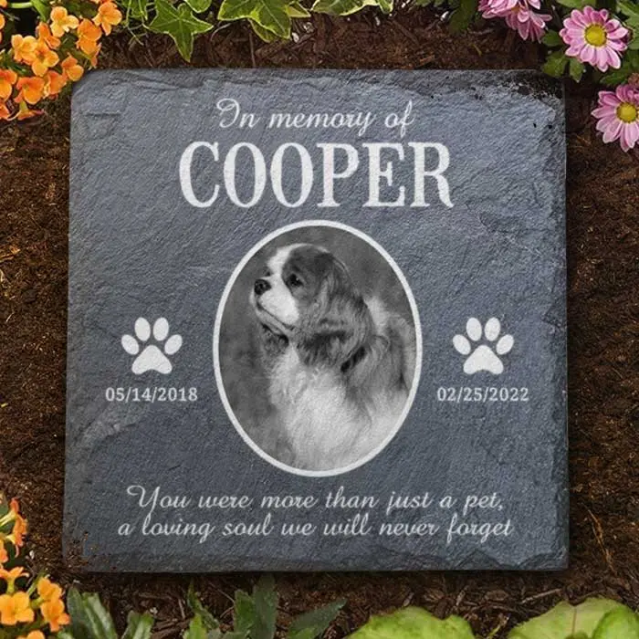 Bespoke Dog Memorial Gifts for Loss of Dog, Pet Loss Gifts, Pet Memorial Stones, Pet Memorial Gifts, Cemetery Decorations for Grave, Cat Memorial Gifts, Gifts for Cat Lovers, Dog Memorial Stone