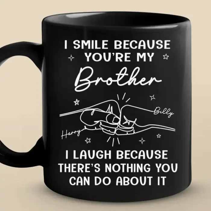Made-to-Order I Smile Because You Are My Brother ~ Gift For Family Members - Image 2