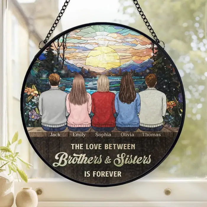 Personalized The Love Between Siblings Knows No Boundaries ~ Christmas Gift For Siblings, Brothers, Sisters
