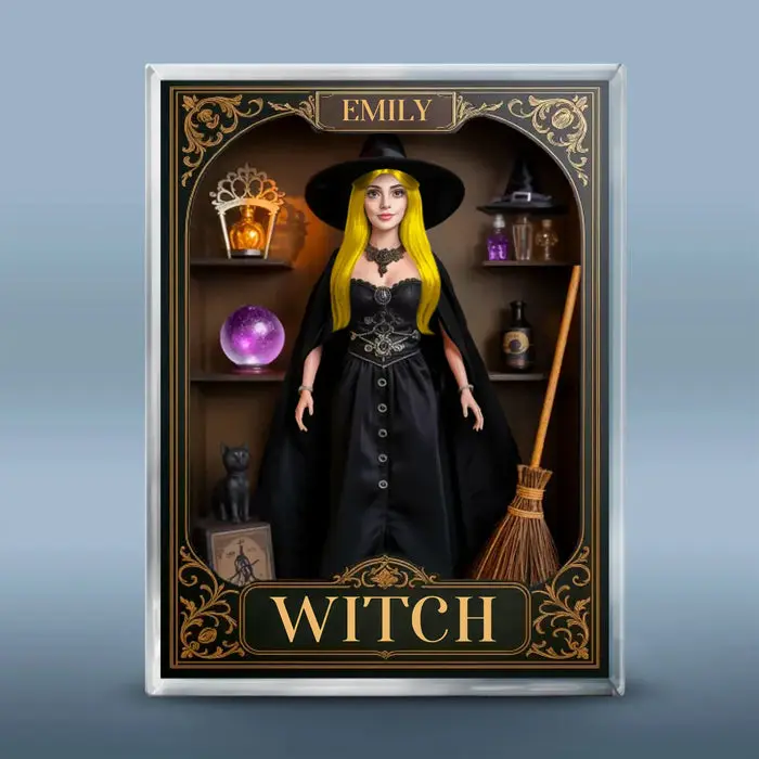 Bespoke Rectangle Shaped Acrylic Plaque | A Beauty Born Of Night - Image 2