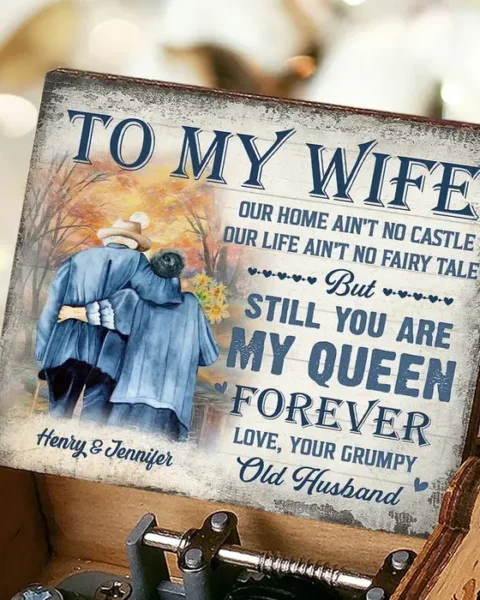 Custom-Made Love That Is True Never Grows Old ~ Christmas Gift For Husband Wife, Anniversary