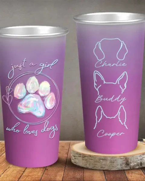 Made-to-Order Just A Girl Who Loves Pets ~ Gift For Pet Owners, Pet Lovers