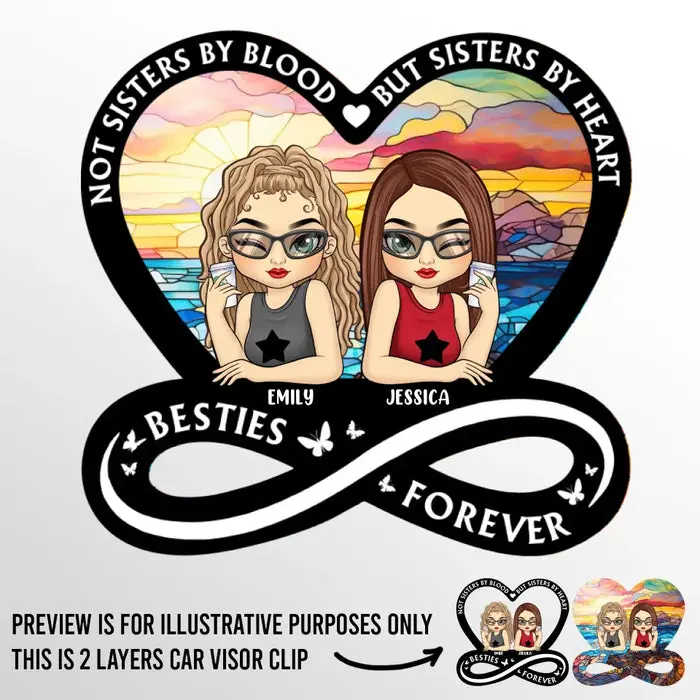 Made-to-Order Not Sisters By Blood But Sisters By Heart ~ Gift For Best Friends, BFF, Sisters - Image 2