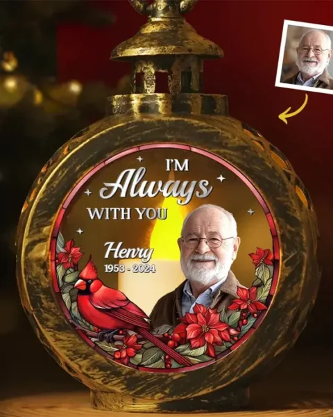 Bespoke Photo Always By Your Side ~ Sympathy Gift, Christmas Gift For Family Members