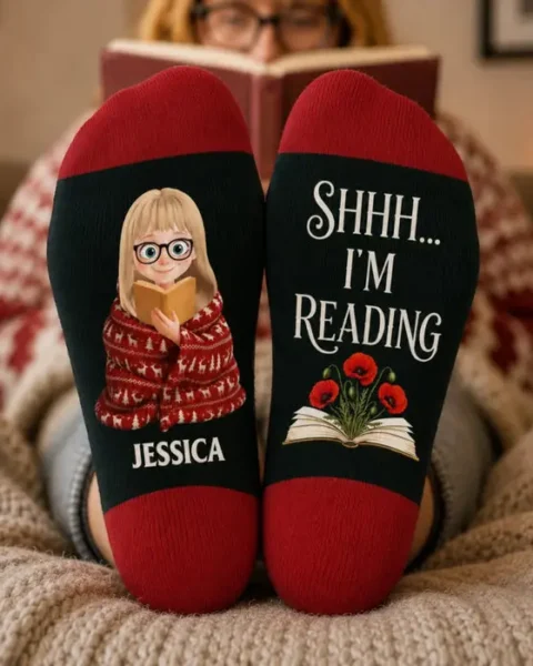 Custom-Made Crew SocksBooks Before Everything