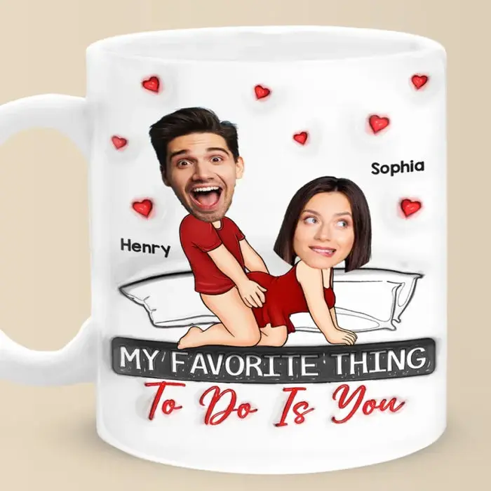 Made-to-Order Photo You're My Favorite Cardio Workout ~ Gift For Husband Wife, Anniversary