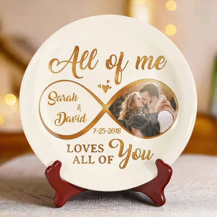 Made-to-Order Photo All My Heart, All My Love | Gift For Husband Wife, Anniversary