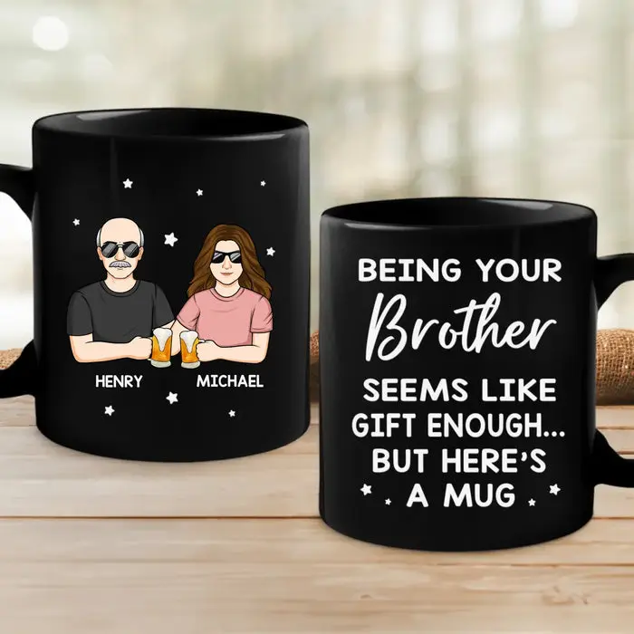 Made-to-Order There’s No Buddy Like A Brother | Gift For Family Members - Image 2