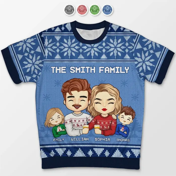Custom-Made Family Is The Heart Of Christmas - Christmas Gift For Family Members