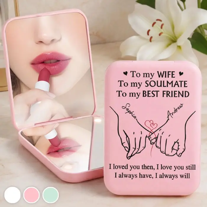 Bespoke LED Compact Makeup MirrorMy Favorite Love Story