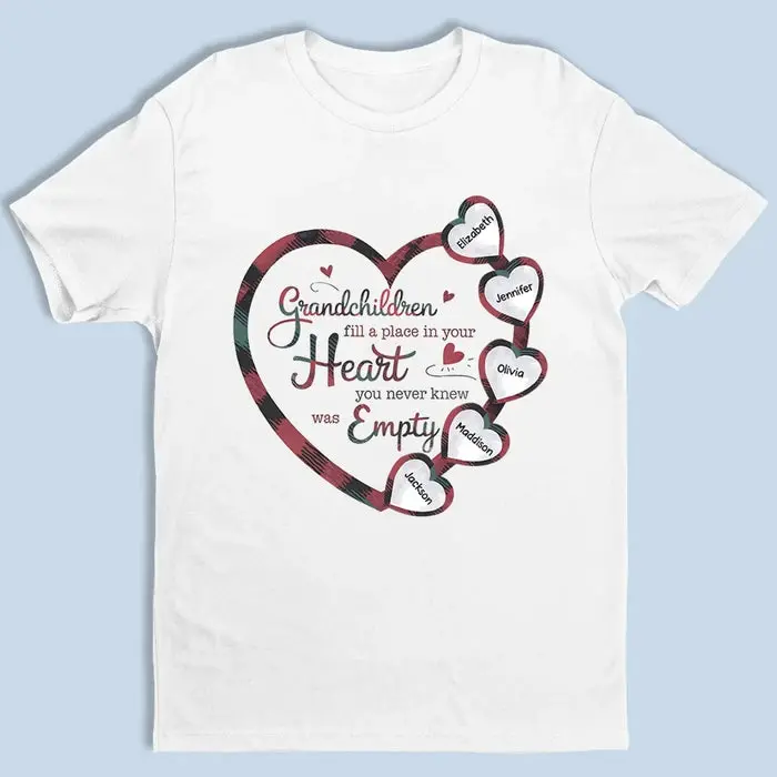 Custom-Made Forever In Grandmother's Heart ~ Gift For Grandma, Grandpa, Grandkid