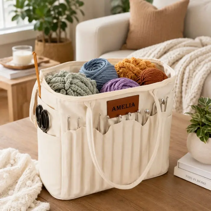Bespoke Yarn Storage Bag ~ Made For My Hobby - Image 2