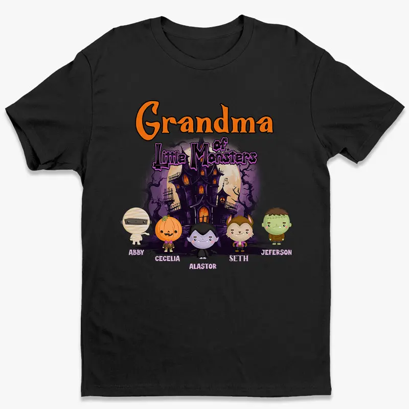 Tailored Grandma Of These Little Monsters ~ Halloween Gift, Gift For Grandma, Grandpa