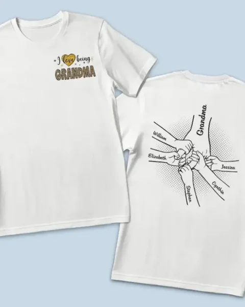 Personalized I Love Being Grandma - Gift For Mom, Grandma