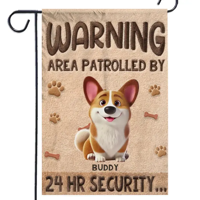 Made-to-Order FlagSecurity Provided By Dogs - Image 2