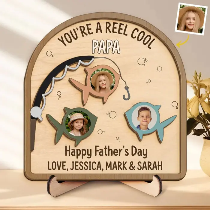Made-to-Order Photo You’re A Reel Keeper ~ Father's Day, Gift For Dad, Grandpa, Fishing Lovers, Fishermen