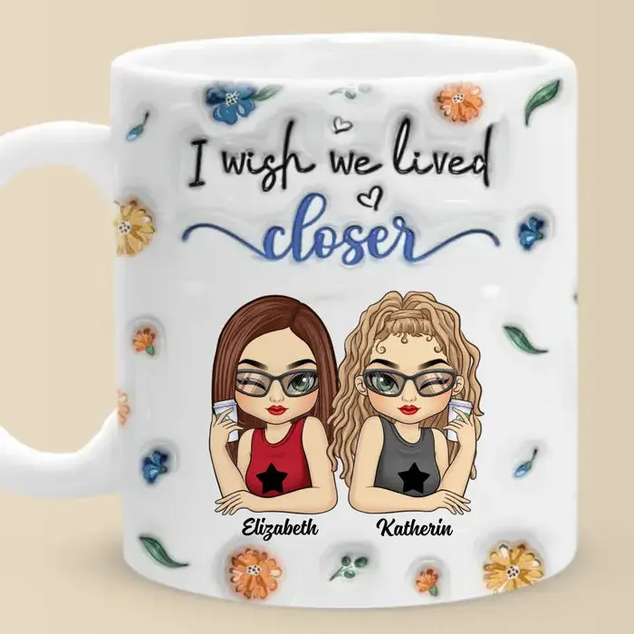 Tailored Friends By Chance, Besties By Choice - Gift For Best Friends, BFF, Sisters - Image 2