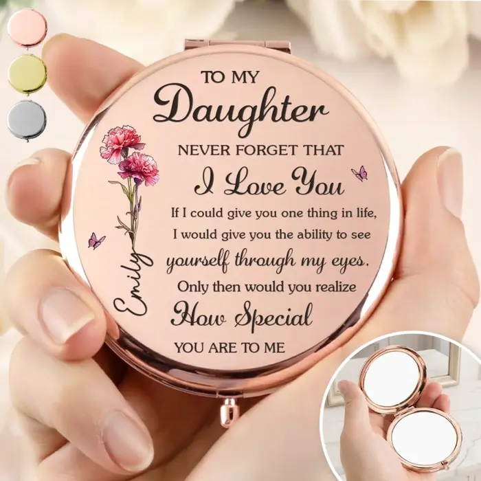 Tailored Compact Mirror - Always My Girl, Forever Loved